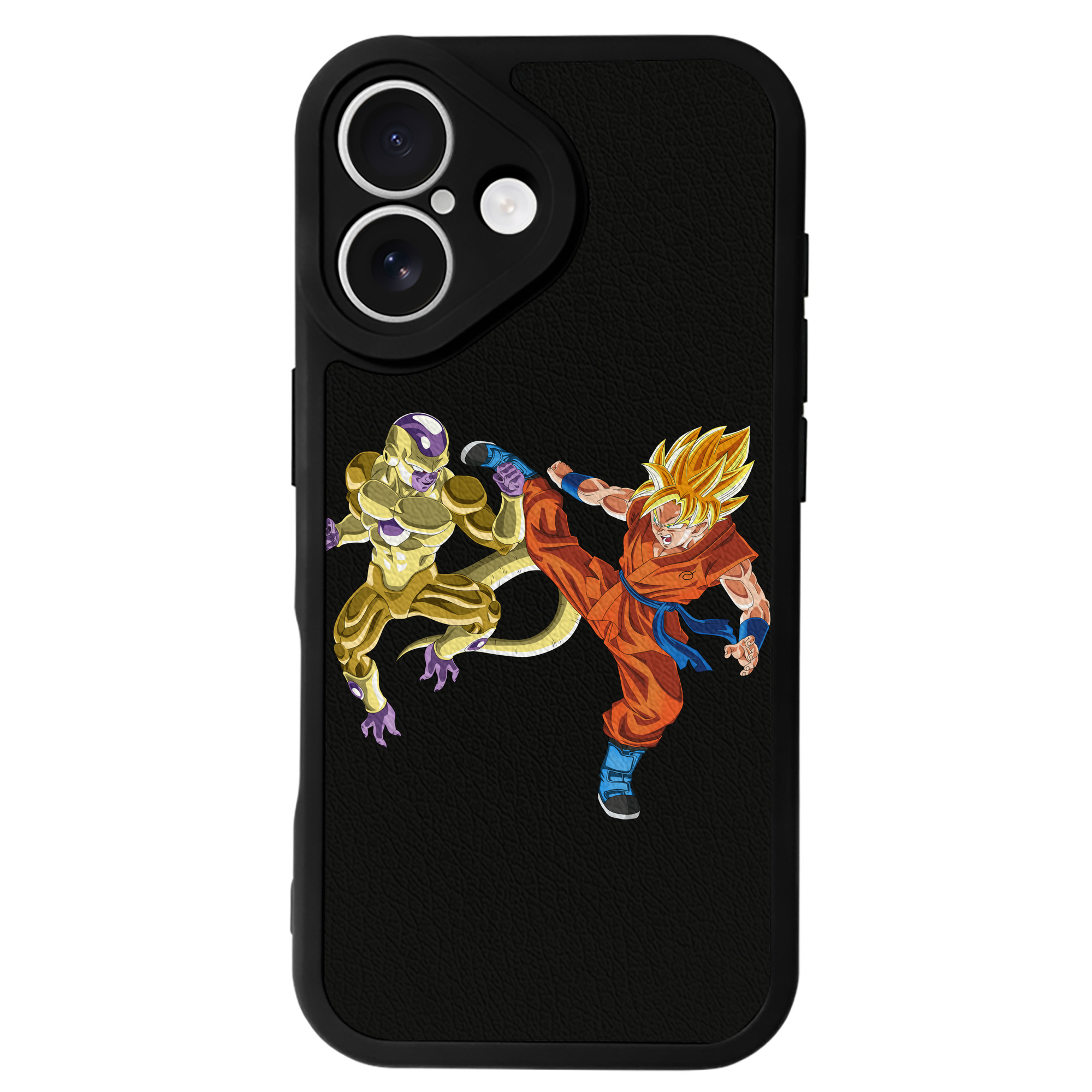 （画像用） ドラゴンボール DRAGON BALL 【iPhone 16シリーズ対応】シリコンスマホケース（レザー調） 材質：シリコン